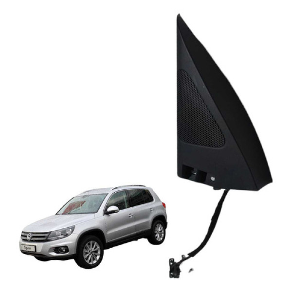 Acabamento Interno Retrovisor Esquerdo Tiguan 2011 Usado