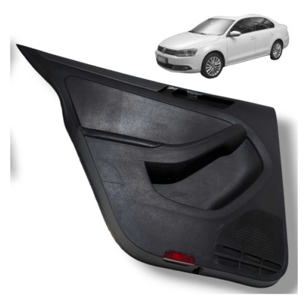 Forro De Porta Traseiro Esquerdo Vw Jetta Tsi 2011 2014