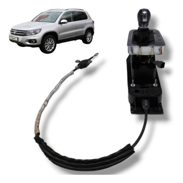 Alavanca Trambulador Cambio Aut Tiguan Tsi 2.0 2009 Usado