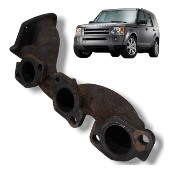 Coletor De Escape Discovery 3 2.7 2004 2009 Lado Dir Usado