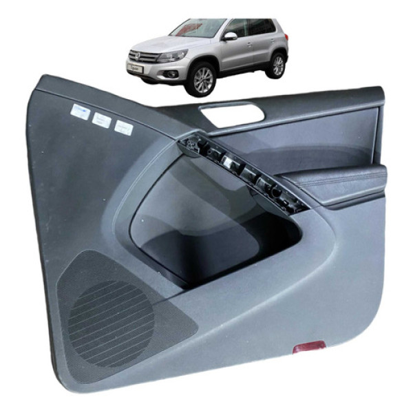 Forro De Porta Dianteiro Direito Tiguan 2009 2013