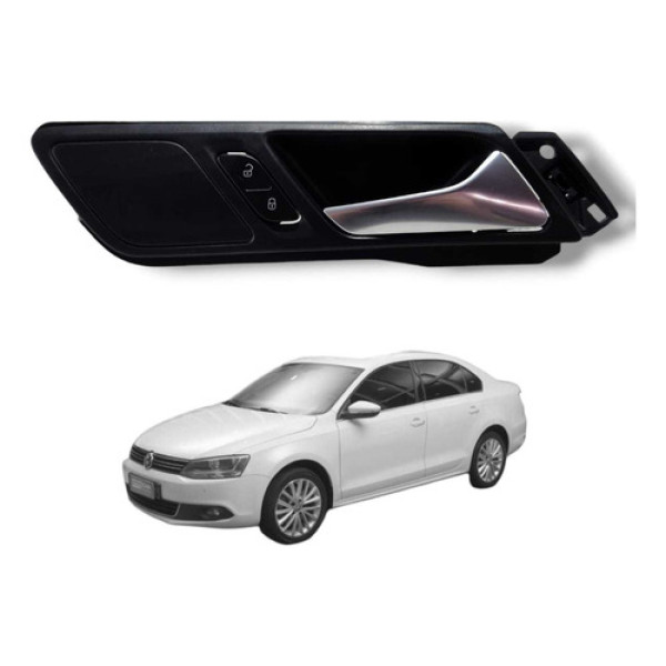 Maçaneta Interna Dianteira Vwjetta 2011 2018 Lado Dir Usado