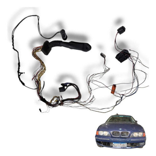 Chicote Porta Dianteira Esquerda Bmw 528i 1995 1999 Usado