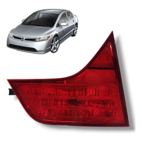 Lanterna Tampa Traseira  Honda New Civic G8 2007 2011 Ld