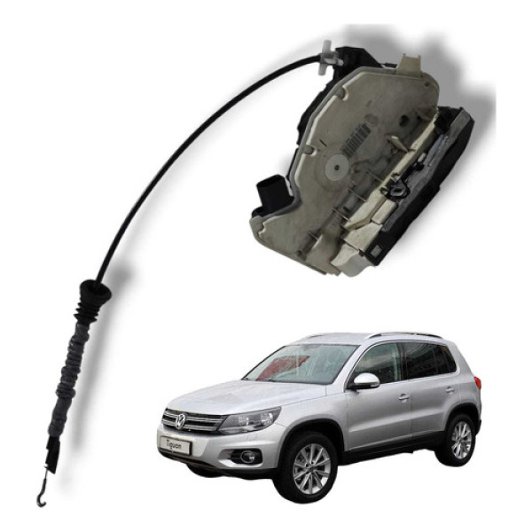 Fechadura Dianteira Vw Tiguan Tsi 2.0 2009 2013 Dire Usado