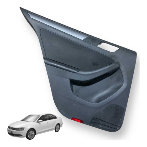Forro Porta Traseira Esquerda Vw Jetta 2011 2013 Usado