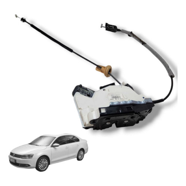 Fechadura Eletrica Dianteira Direita Vw Jetta 2011 201 Usado