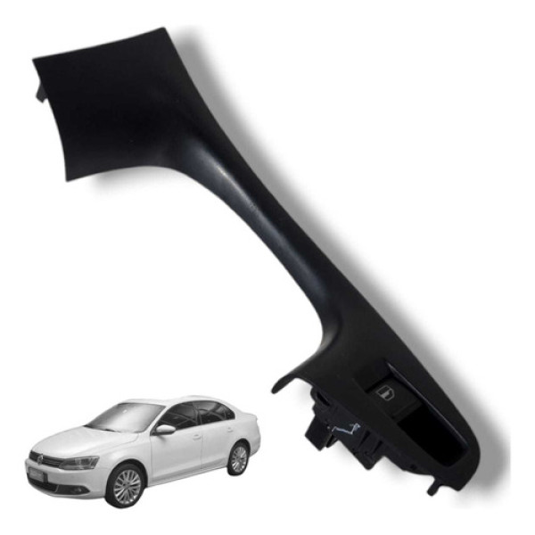 Comando Moldura Puxador Porta Traseira Direita Jetta Usado