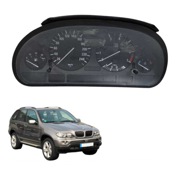 Painel Instrumentos Bmw X5 E53 2001 2003 2004 2006 Usado