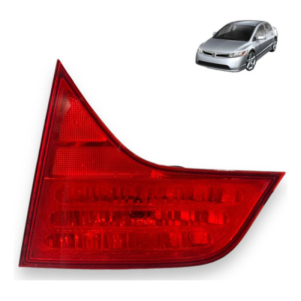 Lanterna Tampa Traseira  Honda New Civic G8 2007 2011 Le