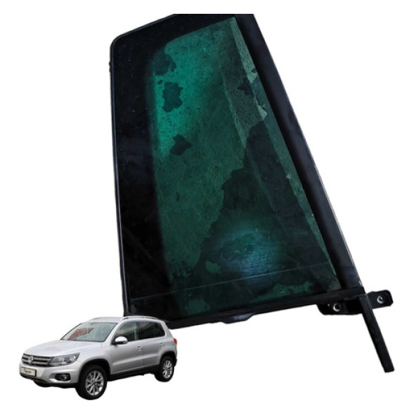 Vidro Fixo Traseiro Esquerdo Volkswagen Tiguan 2009 Usado