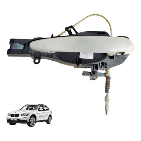 Maçaneta Traseira Esquerda Bmw X1 2013 2014 2015 Usado