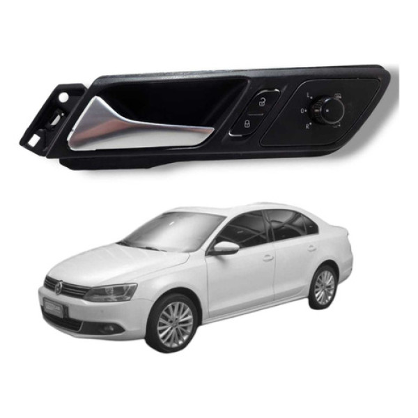 Maçaneta Interna Dianteira Vwjetta 2011 2018 Lado Esqu Usado