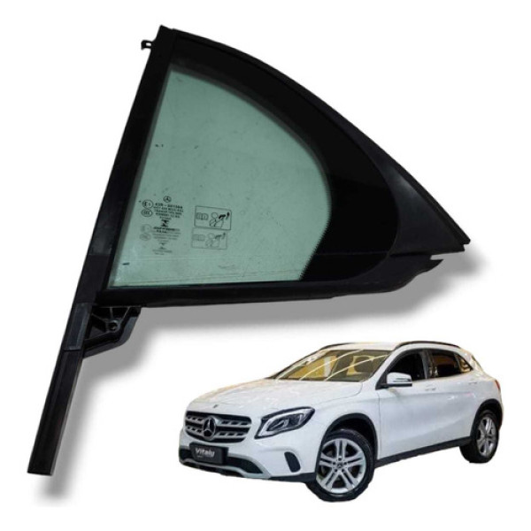 Vidro Fixo Esquerdo Mercedes Gla 200 2013 2018 Usado