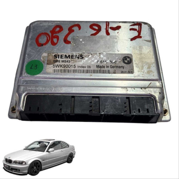 Modulo Injeção Bmw E46 330i 320i 3.0 2000 2004 2006 Usado