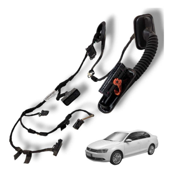 Chicote Porta Traseira Vw Jetta Tsi 2.0 2011 2013 Dire Usado