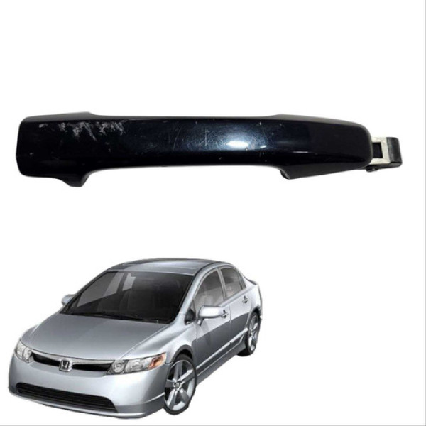 Maçaneta Dianteira Esquerda Honda Civic G8 2007 2012 Usado