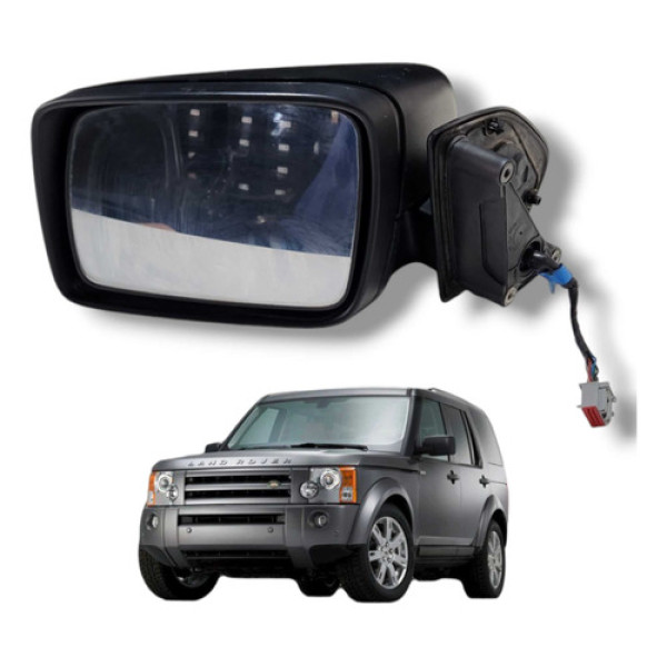 Retrovisor Esquerdo Discovery 3 2004 2009 Detalhe Usado