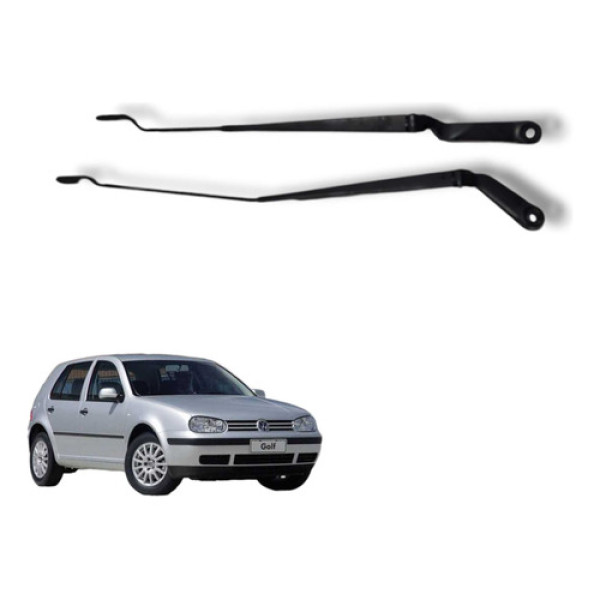 Braços Limpador Bora   2000 2009 Vw Par Usado