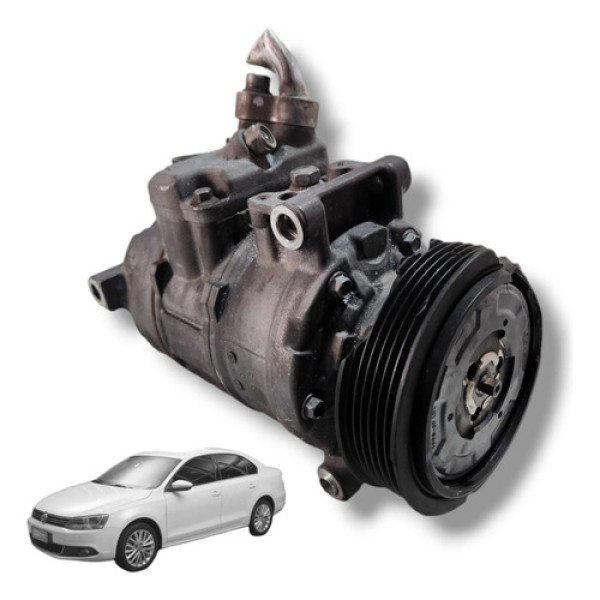Compressor Ar Vw Jetta Tsi 2.0 2011 2012 2013 Original Usado