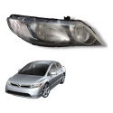 Farol Direito  Honda New Civic G8 2007 2011 Com Detalhe   