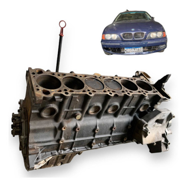 Bloco Motor Completo Bmw 528i E39 1995 1997 2.8 M52 Usado