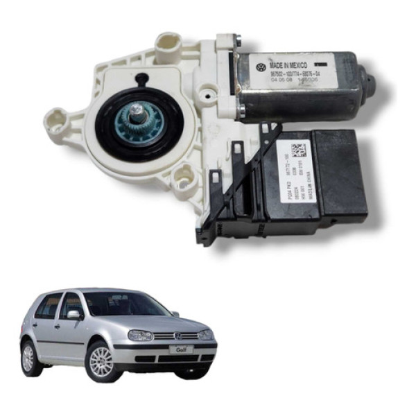 Motor Vidro Traseiro Esquerdo Vw Bora 2000 2009 Usado