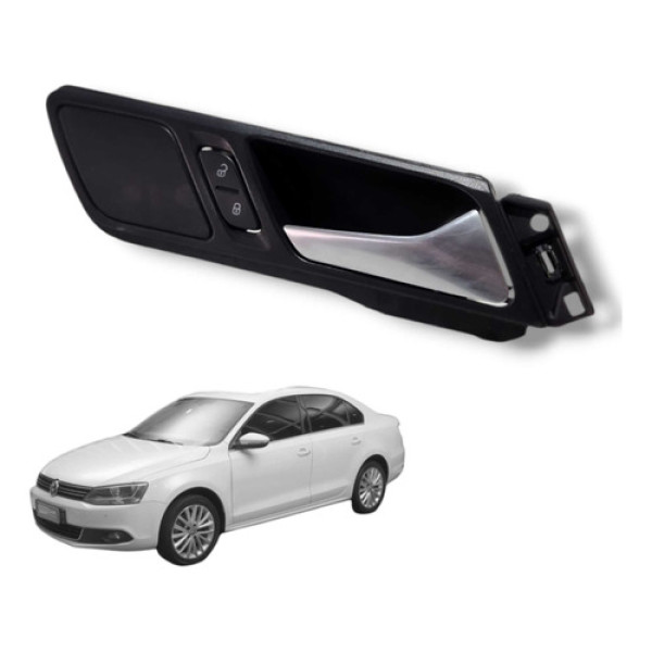 Maçaneta Interna Dianteira Direita Jetta 2011 2016 Usado