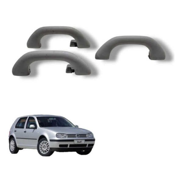 Alças Suporte Teto Vw Bora 2000 2009 Kit Usado