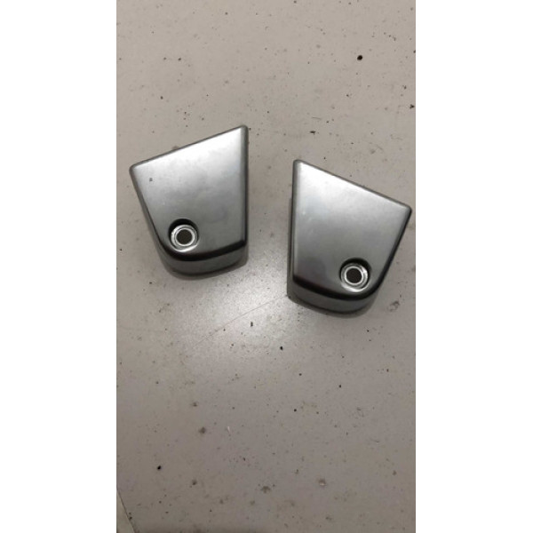 Par Acabamento Cromado Apoio De Braço Console Discove Usado