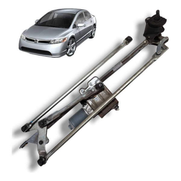 Motor Limpador Parabrisa  Honda New Civic G8 Original 07 11