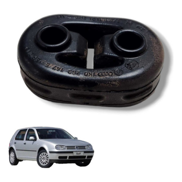 Borracha Suporte Escape Vw Bora 2.0   2000 2009 Usado