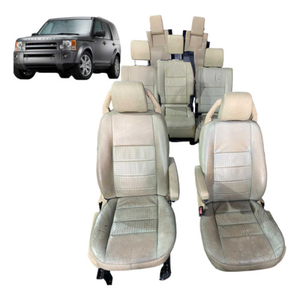 Jogo De Bancos Land Rover Discovery 3 Hse 7 Lugares Usado