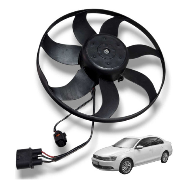 Ventoinha Radiador Vw Jetta Tsi 2.0 2011 2014 200cv  