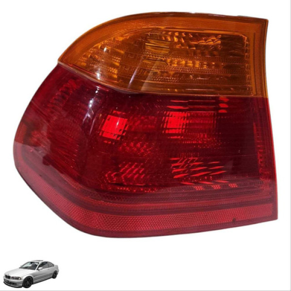 Lanterna Esquerda Bmw 320i E46 1998 2001 2002 Usado