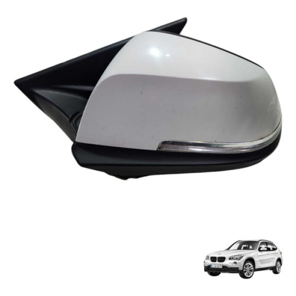 Retrovisor Esquerdo Bmw X1 2013 2014 2015 Usado