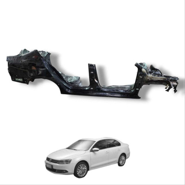 Lateral Direita Completa Vw Jetta 2011 2012 2013 2014 Usado