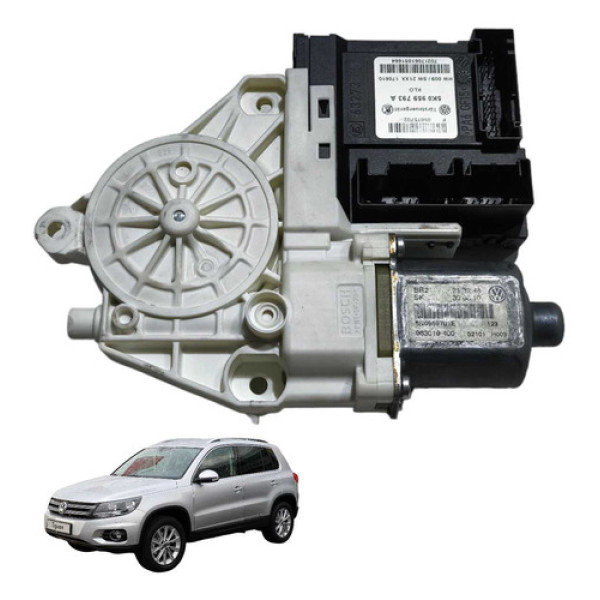 Motor Vidro Elétrico Dianteiro Esquerdo Tiguan 2011 Usado