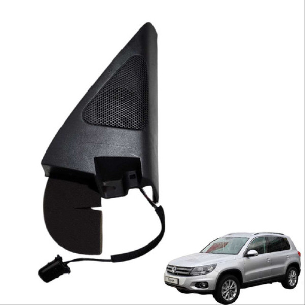 Moldura Interna Retrovisor Vw Tiguan Tsi 2009 2013 Usado