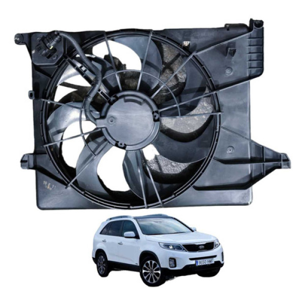 Ventoinha Radiador Kia Sorento 2.4 2009 2014 Usado