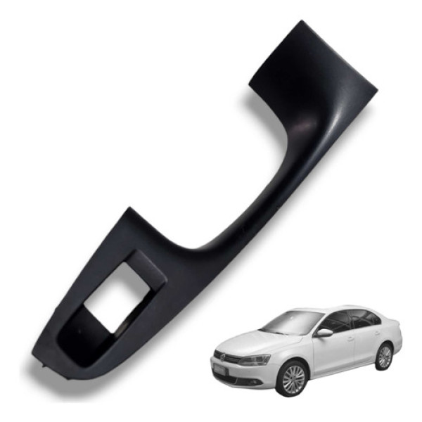 Moldura Comando Traseiro Direito Vw Jetta 2011 2014 Usado