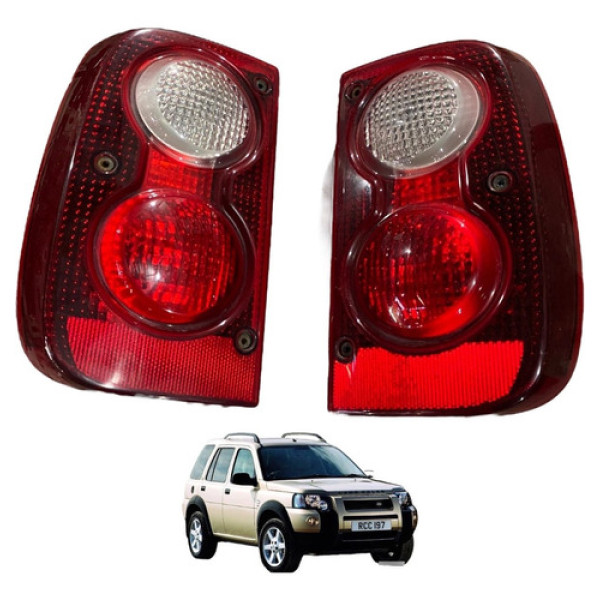 Par Lanternas Traseiras Land Rover Freelander 1 2001 Usado