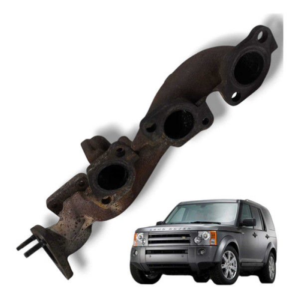 Coletor De Escape Discovery 3 2.7 2004 2009 Lado Esqu Usado