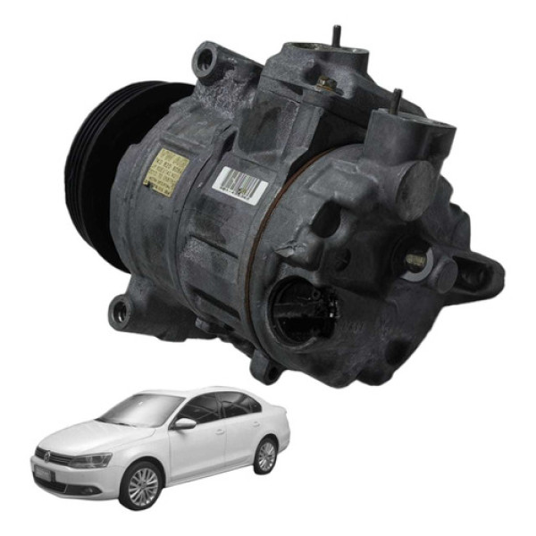 Compressor Ar Vw Jetta Tsi 2.0 2011 2012 2013 Original Usado