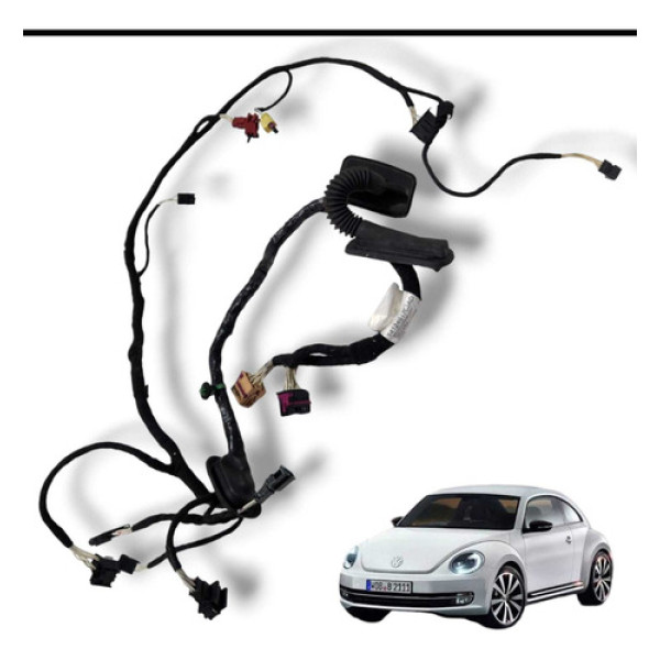 Chicote Porta Dianteira Direita Fusca Tsi 2013 2018 Usado