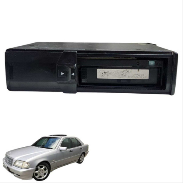  Disqueteira Cd Mercedes C230 1997 1998 1999 2000 Usado
