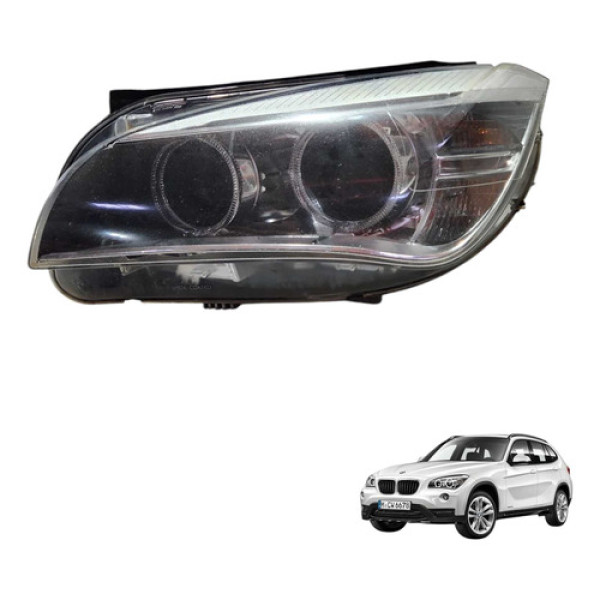 Farol Lado Esquerdo Bmw X1 2013 2014 2015 Usado