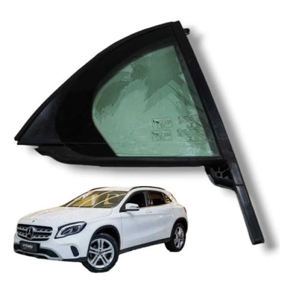 Vidro Fixo Traseiro Direito Mercedes Gla 200 2014 2018 Usado