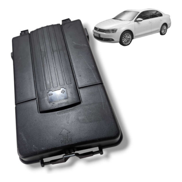 Acabamento Tampa Bateria Vw Jetta Tsi 2011 2014 Usado