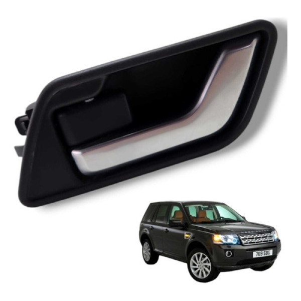 Maçaneta Interna Traseira Freelander 2 2007 2012 Esqu Usado